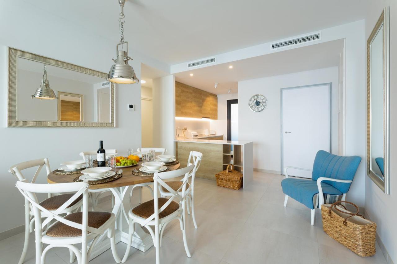 Sunset Waves Benidorm Sea View Apartment Bagian luar foto