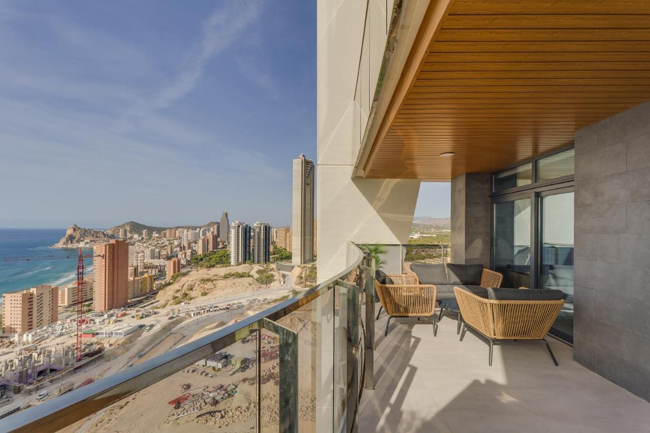 Sunset Waves Benidorm Sea View Apartment Bagian luar foto