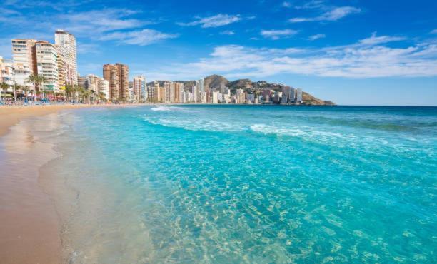 Sunset Waves Benidorm Sea View Apartment Bagian luar foto