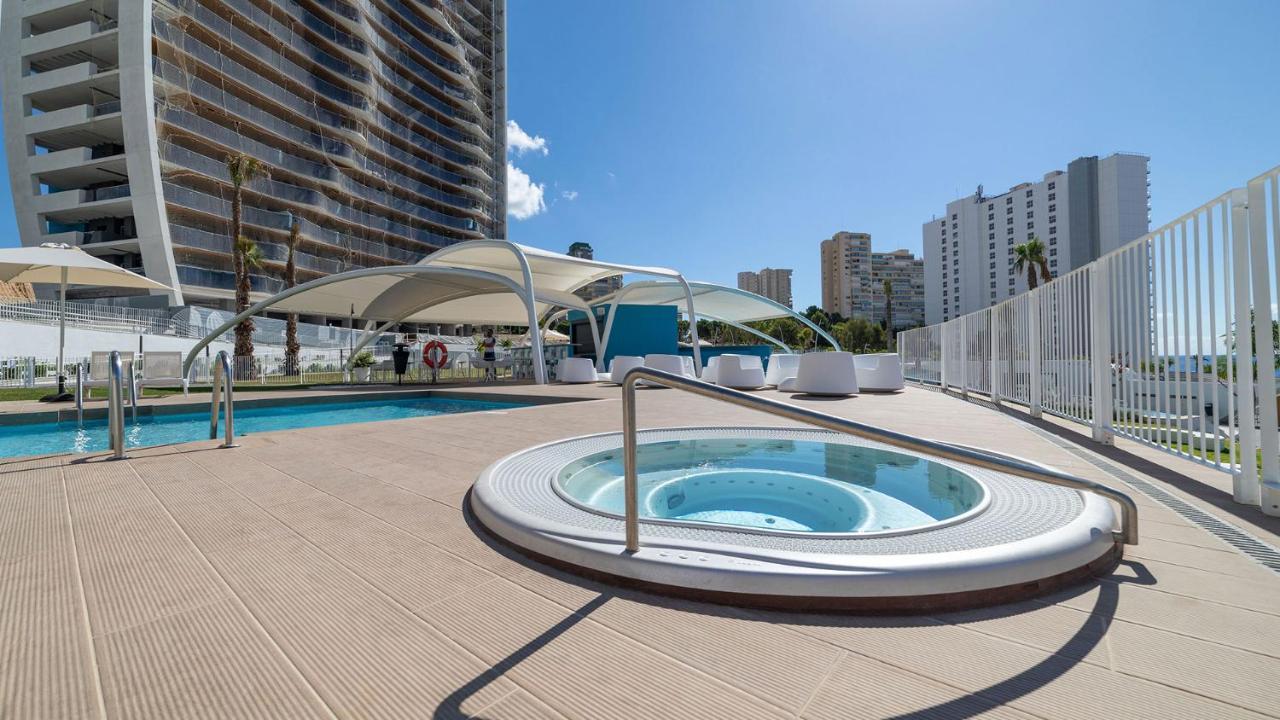 Sunset Waves Benidorm Sea View Apartment Bagian luar foto