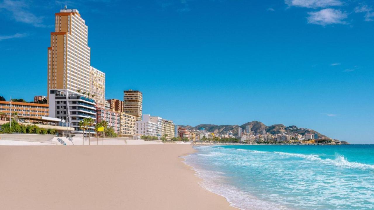 Sunset Waves Benidorm Sea View Apartment Bagian luar foto