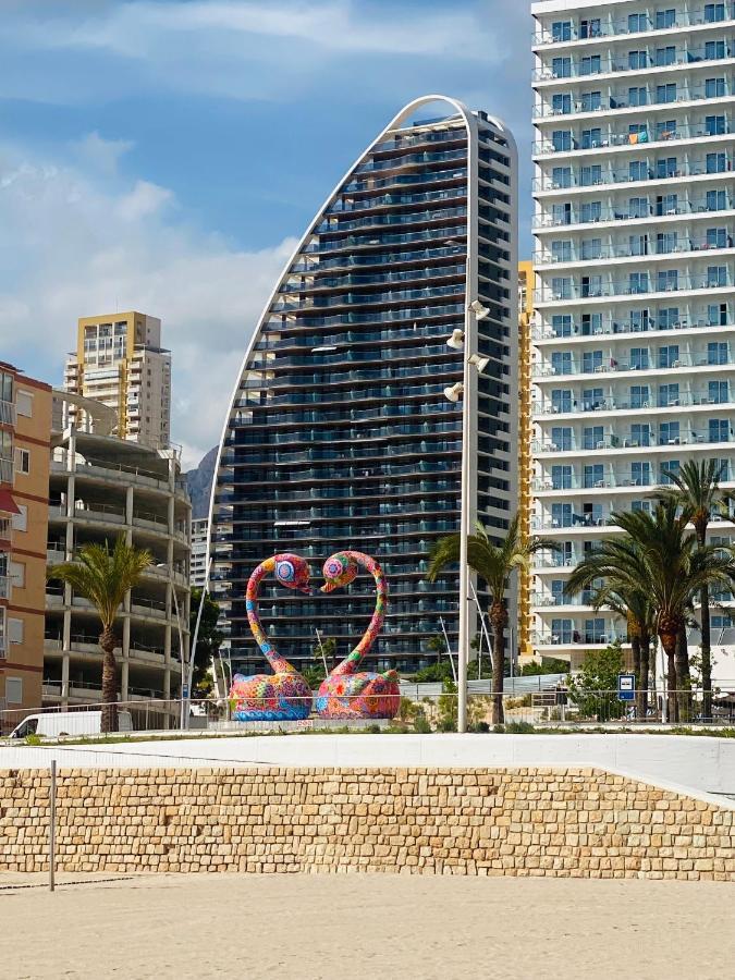 Sunset Waves Benidorm Sea View Apartment Bagian luar foto